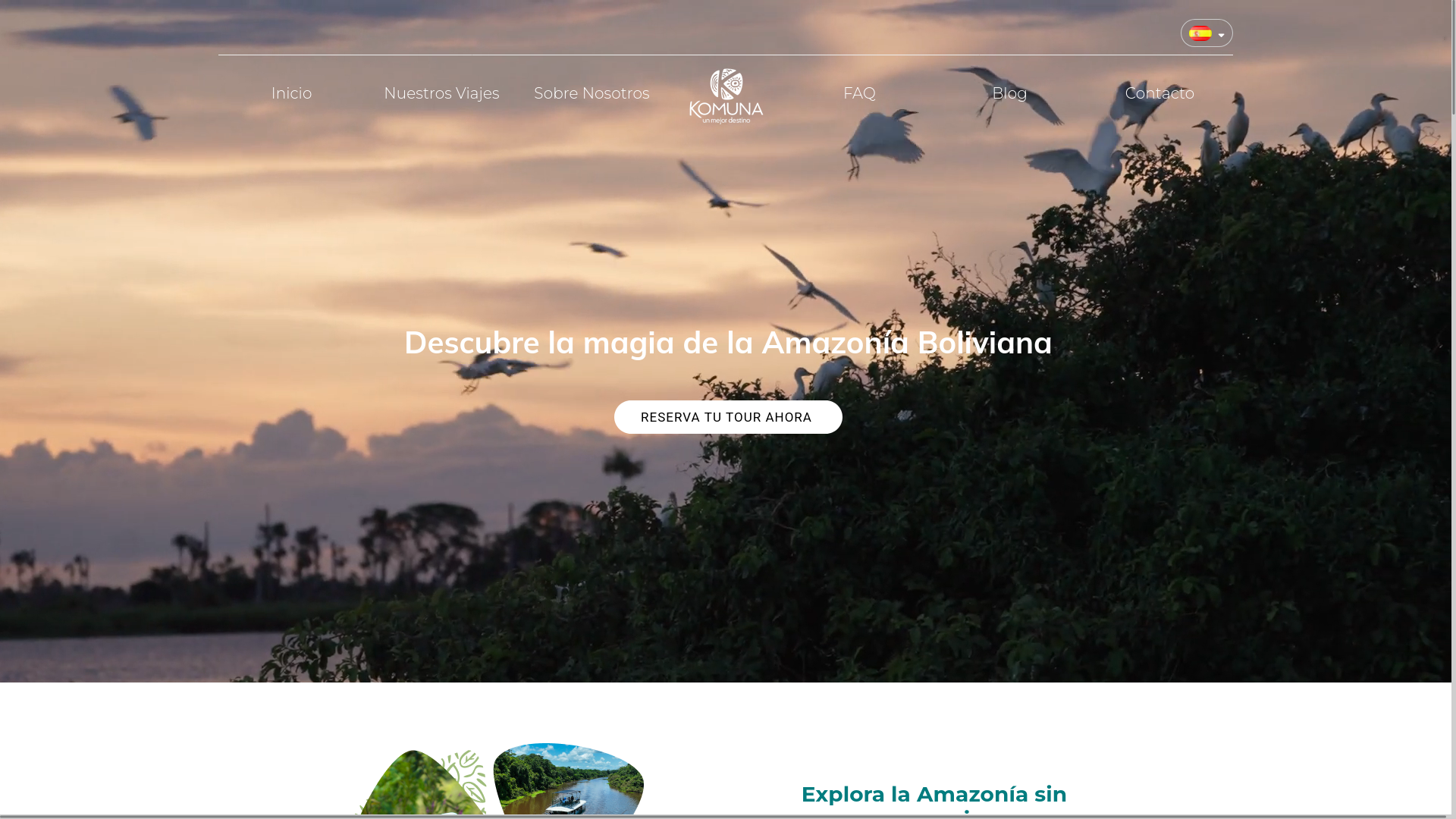 Komuna · Portal de Ecoturismo y Gestión de Reservas